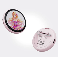 Beambox AI E-Badge 電子徽章 動漫徽章 二次元徽章 動態徽章 個性徽章 電子玩具徽章   動態徽章 影片徽章 電子相 電子相架屏