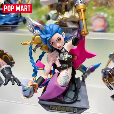 Genuine POP MART × League of Legends: Arcane Series Blind Box Game Collaboration Narrative Aesthetic