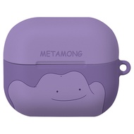 [COQUAD] Official Pokemon Ditto Slim Hard Case for Galaxy Buds3 / Buds3 Pro Cute Purple Protective C