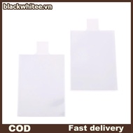 BWHTE 100Pcs Pull Tab Sleeves For Card Savers Semi-rigid Game Card Holders With Ears More Convenient