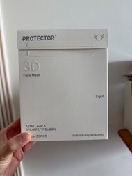 Protector 3D 成人口罩 L size (白色)