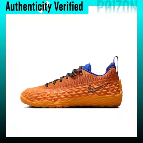 Nike S.T. Charge Basketball Shoes Men's Low-top Orange Blue IZ6736-800