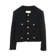[มือสอง] เสื้อแจ็คเก็ตผ้าขนสัตว์สีดำ Celine CELINE สำหรับผู้หญิง มือสอง สภาพ A