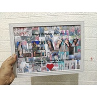 A2 size 3D Photo Frame with Black wood