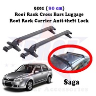 5501 (90cm) Car Roof Rack Roof Carrier Box Anti-theft Lock  Cross Bar Roof Bar Rak Bumbung Rak Bagasi Kereta- SAGA