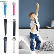 EGALLY Microphone Prop, Simulate Speech Karaoke Mics Toy, Prop Toy Practice Microphone Stage Costume