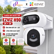 EZVIZ H90 Outdoor WiFi Camera Dual Lens 360 Panning Intrusion Detection -