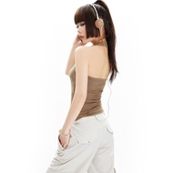 🔥ราคาถูกที่สุด🔥เสื้อคล้องคอแฟชั่น ลาย1997 มี 3 สี เปิดโชว์หลัง