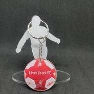 liverpool keychain football keychain bola sepak ball 2d