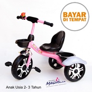 Sepeda Roda Tiga Sepeda Tricycle Aviator Anak 2 -3 Tahun Mainan Anak