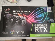 ASUS ROG Strix RTX 2060 6G 超頻版 顯示卡(自用良好,原盒齊,升級放售)