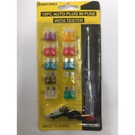 Car Fuse With Car Voltage Tester & Test Pen