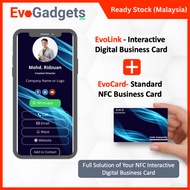 Standard EvoCardLink: Your Ultimate NFC Digital Business Card / Name Card NFC / NFC ID Card / Digita