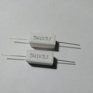 5 Watt Chalk Resistor 1k5 1.5k ohm