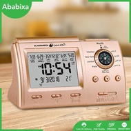 [Ababixa] Azan Alarm Clock Father's Day Gift Azan Alarm Table Clock for Mosque