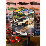 Hot Wheels Nissan Skyline R34 (White) LBWK Boulevard Premium