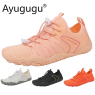 Ayugugu Indoor Fitness Shoes Men Women Skipping Rope Shoes Deadlift Yoga Shoes Soft Zero Drop Gym Ba