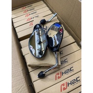 H2C SIDE MIRROR INDO INDO SHORT BENDED STEM SIDE MIRROR YAMAHA HONDA