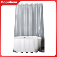 Waterproof Clear Shower Curtain Liner with 3 Magnets Rustproof Grommets Durable Quick-Drying Plastic