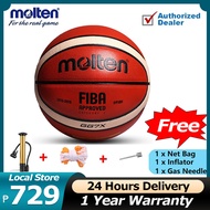 Ship from Manila  Basketball Ball Size 7 Molten GG7X Original Bola Molten Basketball Ball for Kids B