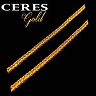 ITALIAN DESIGN GOLD CHAIN 916/22K