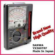 ✰ ▩ ☢︎ SANWA Standard Electrical Tester Electrical Analog Multimeter Tester Lamp Meter Tester Voltm