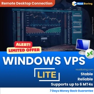 Forex Windows VPS Malaysia [Hosting Services] [Lite] | 7 Days Money Back Guarantee | Up to 6 MT4s | 