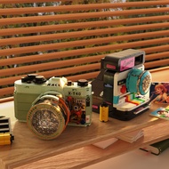 Simulated digital camera Old style camera model building block toy gift