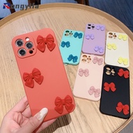 👑Ready Stock🎀 OPPO A91 A12 A12e A5S A3S A3 F9 F5 Phone Case Cute Fashion Ins Multicolor Bowknot High Quality Original Liquid Silicone Soft TPU Shockproof Protective Phone Cover