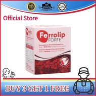 （Official Store）Ferrolip FORTE supplements iron and qi and blood 30 pieces/box*DaMaiKuaJing*
