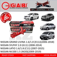 100% GAB HEAVY DUTY SUPER R FRONT/RAER ABSORBER-NISSAN GRAND LIVINA 1.6 1.8 (X11J)/SYLPHY 2.0 G11/LA