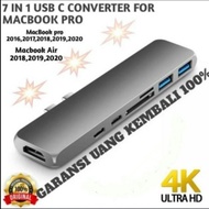 Converter HUB 7IN1 Macbook pro High Speed USB Type-C HDMI HDTV