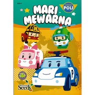ROBOCAR POLI MARI MEWARNA ECO - SERIES 4 - Kid Coloring Book - Buku Mewarna Kanak Kanak - A5 Size ( 