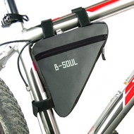 discount MTB Road Triangle Bike Bag Bicycle Front Tube Frame Pouch Bisiklet Aksesuar Phone Holder Ba