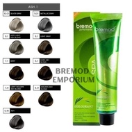 Bremod Hair Colors - Ash / Gray Shade Series - Silver Gray / Metallic Gray / Ash (COLORANT ONLY)