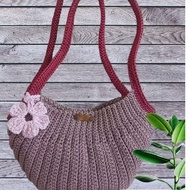 Beg Kait Shoulder Beg Crochet
