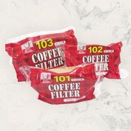 ✨愛鴨咖啡✨公司貨 無漂白 扇形 咖啡濾紙 Kalita101 Kalita102 Kalita103