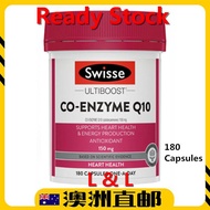 [Ready Stock EXP: 03/2028yr] Swisse Ultiboost Co Enzyme Q10 150mg ( 180 Capsules ) (Made In Australi