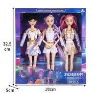 38cm Witch Hunters KPOP Vinyl Doll Set Witch Hunters Doll Lumi Razoi 4.19.f