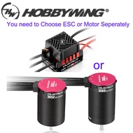 Hobbywing QuicRun WP 10BL60 G2 waterproof brushless ESC 3652SL G2 3660SL G2 motor for 1/10 RC remote