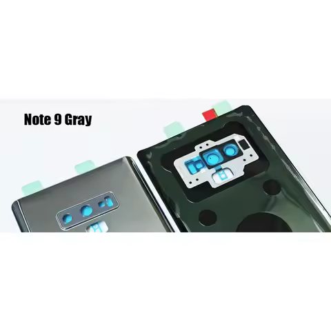 (New)O-E-M Back Cover Battery Lid Case for SM-Note 9 N9 Note9 NOTE 9 Glass Battery Door Back Glass R