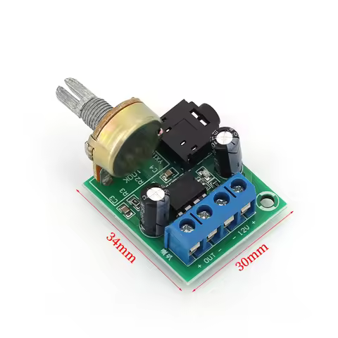 1/5/10Pcs YX1667 LM386 DC 3-12V Audio Amplifier Module with Adjustable Volume for DIY
