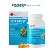 HST Medical® Max-Omega 欧米茄浓缩鱼油 - Normalizes Cholesterol Level, Support Heart, Brain, Eye and Joints