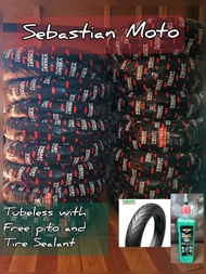 Beast Motorcycle Tire Flash Size 14 Tubeless Free Pito And tire Sealant