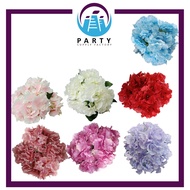 Bunga Hydrangea Gred Pelamin SUPER Gebu 5 Kepala / Hydrangea Flower Premium Quality 5 Head (1 Bouque