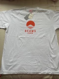 BEAMS JAPAN紅繩短T