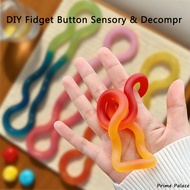 Macaron Color Toy – 4-Color DIY Sensory Fidget Toy Decompression Gift Toys for Kids