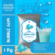 Bubuk Serbuk Minuman Rasa Bubble Gum Blue Bubuk Minuman Kekinian Rasa Bubble Gum Blue 1Kg