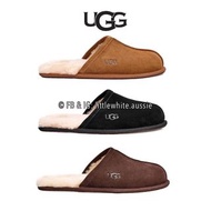 限時優惠🔥澳洲直送✈️UGG Australia SCUFF SLIPPER MEN 中性/男裝 拖鞋 (短雪靴 短靴 冬天 毛毛鞋 保暖)