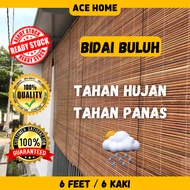 6kaki/6feet Bidai Buluh Outdoor Bamboo Blind Outdoor Bidai Kayu Outdoor Bidai Tingkap